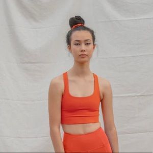 Girlfriend collective Paloma bra (tart)